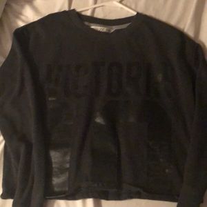 VSX crop fleece long sleeve